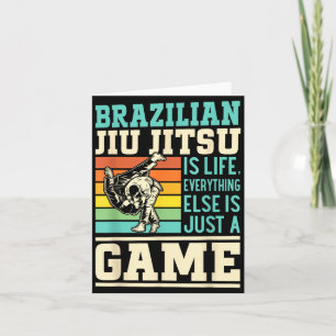Carte Le Jiu Jitsu Brésilien est la vie tout le reste es