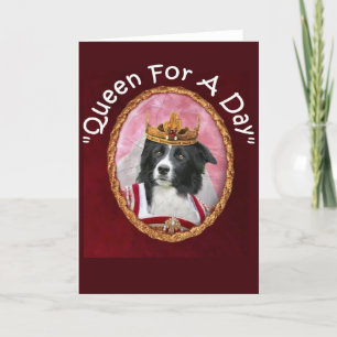 Carte Le " jour de mère " de border collie Notecard~