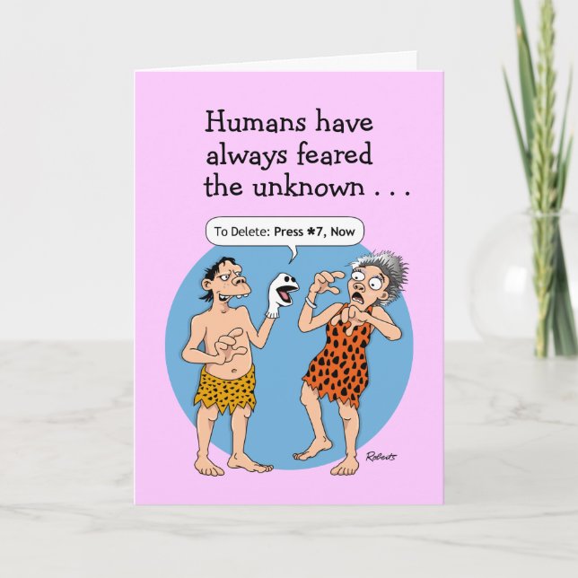 Carte Le jour de mère drôle (Devant)