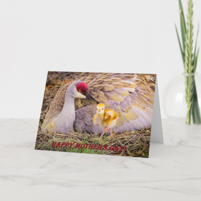 Carte Le jour de mère heureux ! (Devant)