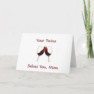 CARTE LE JOUR DE VOTRE ANNIVERSAIRE, VOTRE SALUT DE VINS