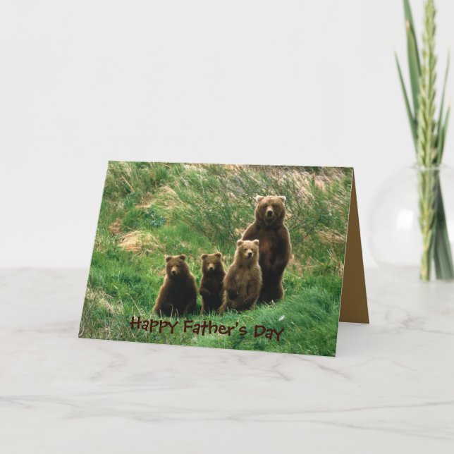 Carte Le Jour des Heureux Father (Devant)