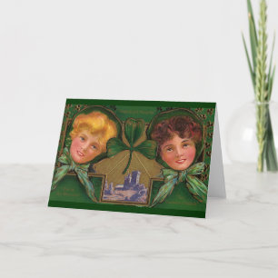 Carte Le jour vintage de St Patrick