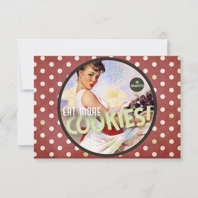 Carte Le Kitsch Bitsch : Sois malicieux ! Mange plus de  (Devant)