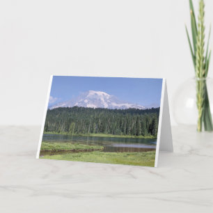 Carte Le lac de réflexion du Mont Rainier