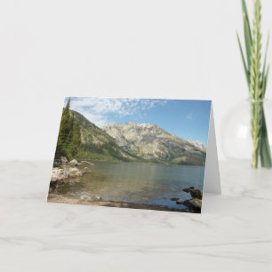Carte Le lac Jenny dans le parc national de Grand Teton