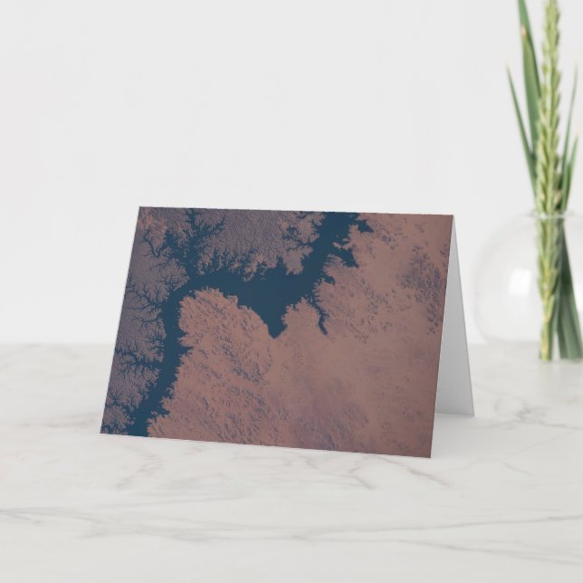 Carte Le lac Nasser (Devant)