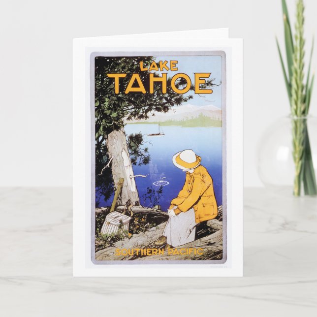 Carte Le lac Tahoe (Devant)