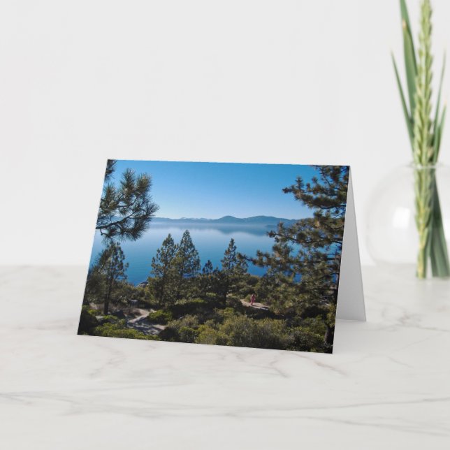 Carte Le lac Tahoe (Devant)