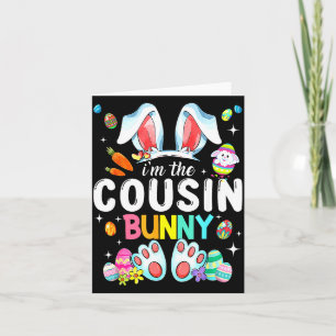 Carte Le Lapin Cousin Drôle de Jour de Pâques Famille As