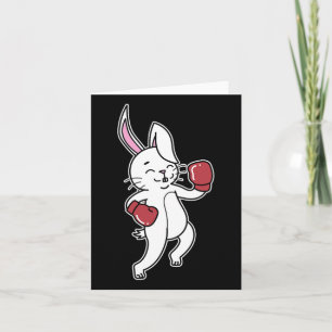 Carte Le lapin fait la boîte