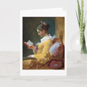 Carte Le Lecteur, Fragonard
