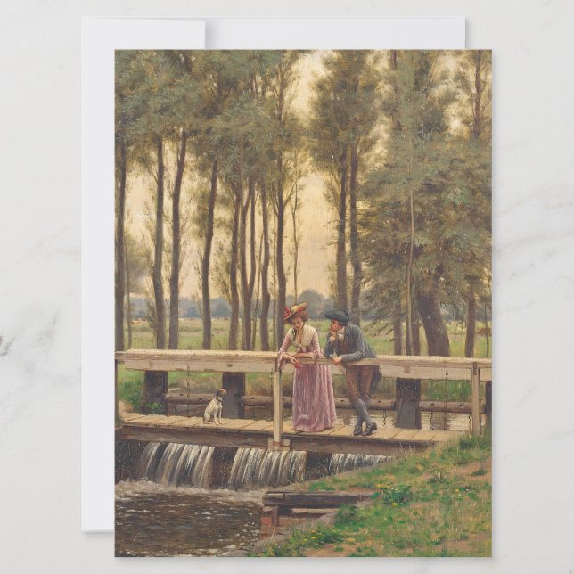 Carte Le lieu de rencontre romantique (Devant)