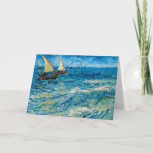 Carte Le littoral des Saintes-Maries   Vincent van Gogh