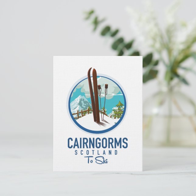 Carte Le logo de Cairngorms scotland (Debout devant)