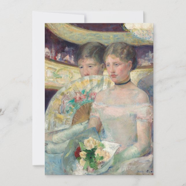 Carte Le logo | Mary Cassatt (Devant)