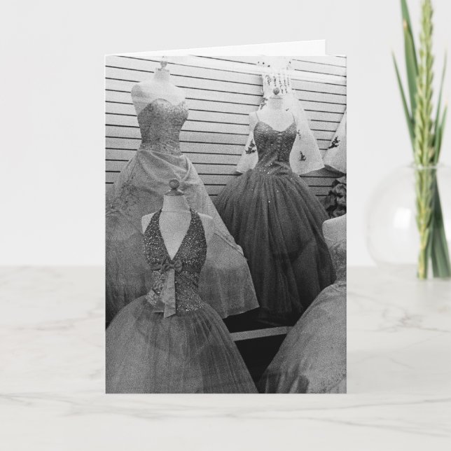 Carte Le magasin de vêtements (Devant)