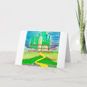 Carte Le magicien de l'art d'Oz