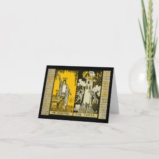 Carte Le Magicien et la tour Tarot 2
