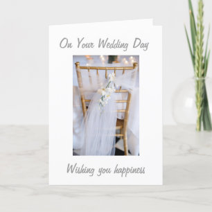 Carte LE mariage SOUHAITE POUR LA VIE D'AMOUR ET DE BONH