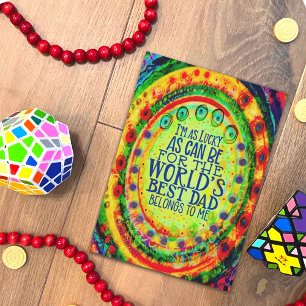 Carte "Le meilleur papa du monde m’appartient !" Inspiré