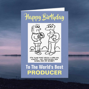 Carte Le meilleur producteur mondial - Joyeux anniversai