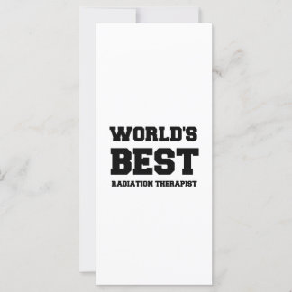 CARTE LE MEILLEUR THÉRAPEUTE DE RADIATION AU MONDE
