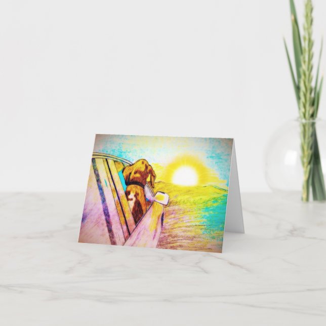 Carte Le monde est meilleur avec vous dans lui (Devant)