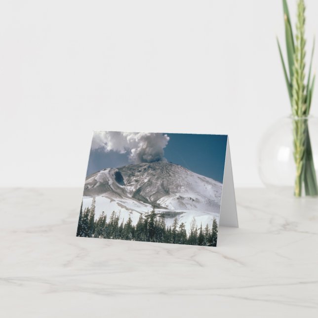 Carte Le Mont Saint Helens - Pré-Éruption (Devant)