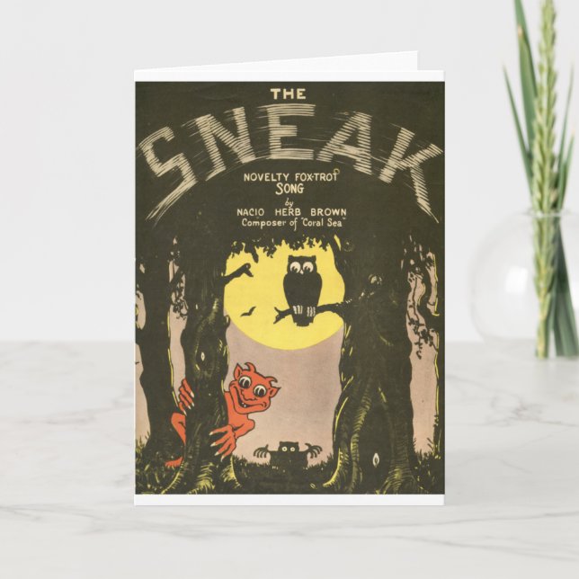 Carte Le mouchard (Devant)