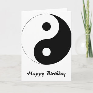 Carte Le paisible Yin Yang