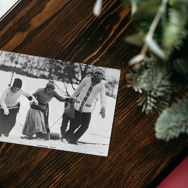 Carte Le parti Tobbogan en 1910 (Créateur téléchargé)