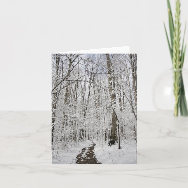 Carte Le pays des merveilles d'hiver (Devant)