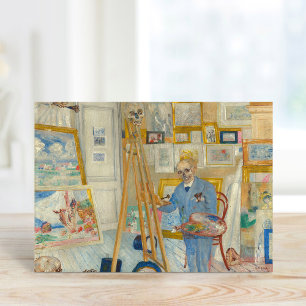 Carte Le peintre de squelette   James Ensor