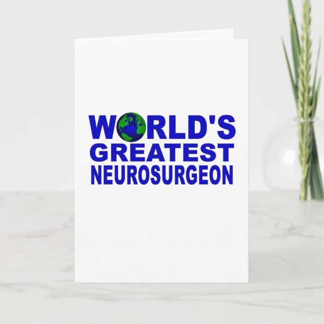Carte Le plus grand neurochirurgien du monde (Devant)