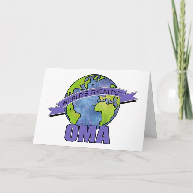 Carte Le plus grand Oma du monde (Devant)