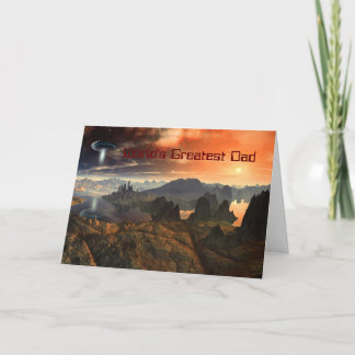 Carte Le plus grand papa du monde
