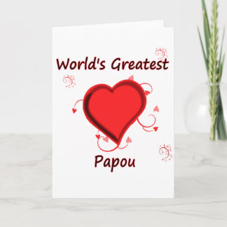 Carte Le plus grand papou du monde