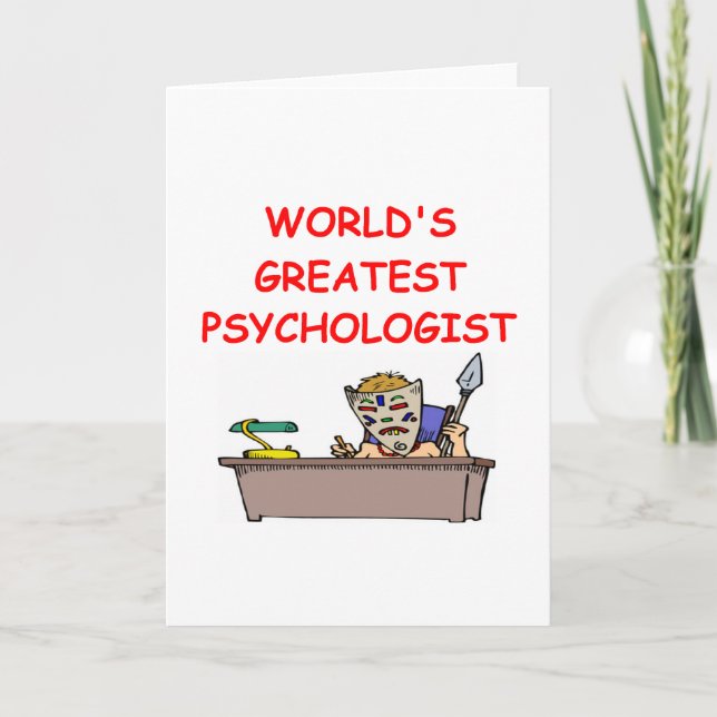Carte le plus grand psychiatre du monde (Devant)