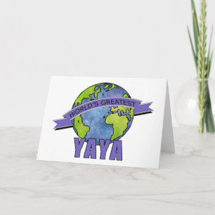 Carte Le plus grand YaYa du monde