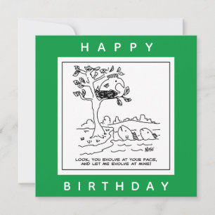 Carte Le poisson est dans un brouillard d'arbre