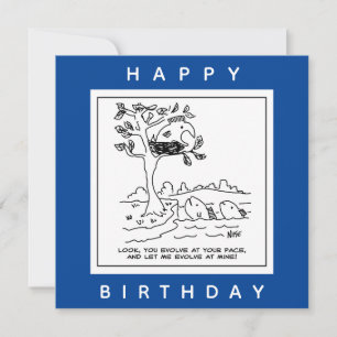 Carte Le poisson est dans un brouillard d'arbre