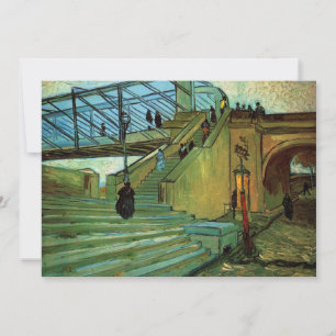 Carte Le pont de Trinquetaille par Vincent van Gogh