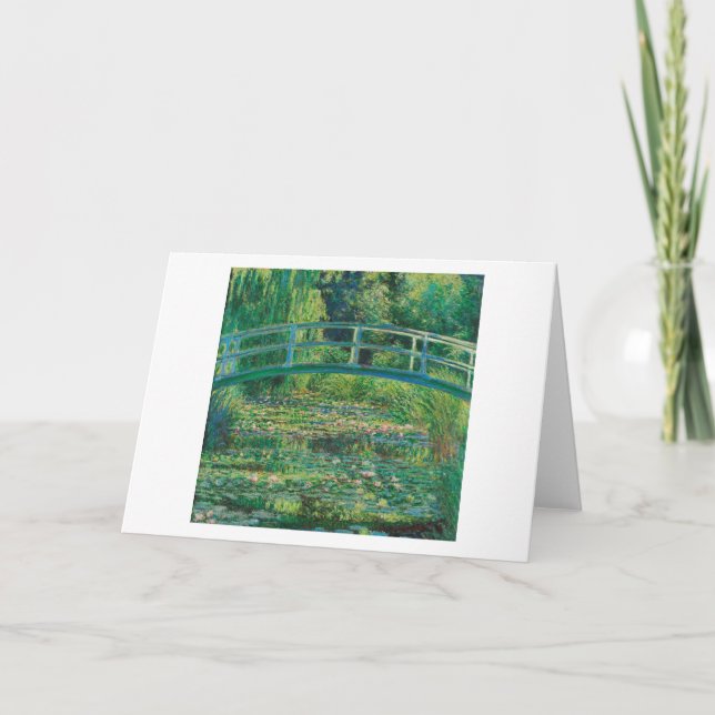 Carte Le Pont Japonais (Etang Lily), Monet (Devant)