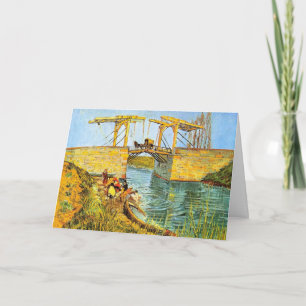 Carte Le pont Langlois à Arles par Vincent van Gogh