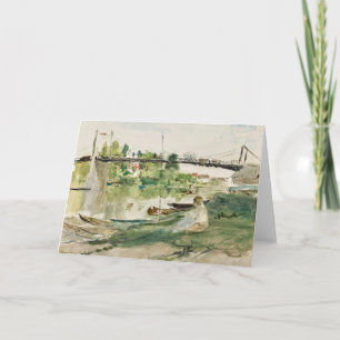 Carte Le Pont sur l'Oise Berthe Morisot