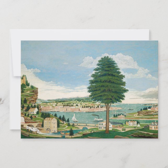 Carte Le port avec le château | Jurgan Frederick Huge (Devant)