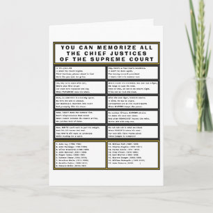 Carte Le Président de la Cour Suprême, Funny Potry Anniv