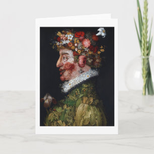 Carte Le Printemps, Arcimboldo