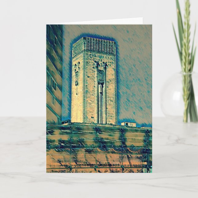 Carte Le puits de ventilation du tunnel de la Reine (Devant)